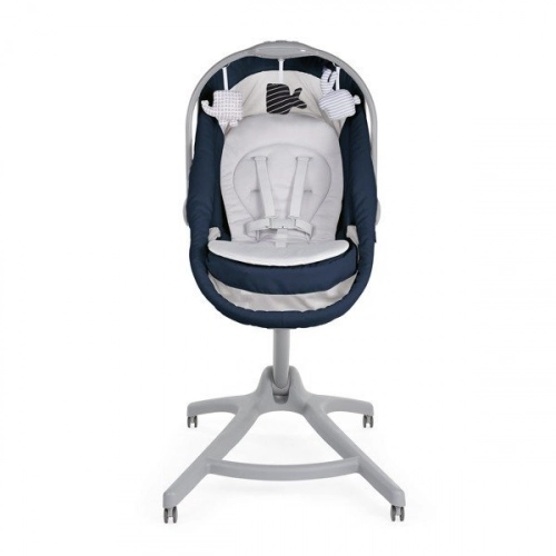Chicco Baby Hug Air 4in1 India Ink Bērnu šūpuļkrēsliņš-Gulta