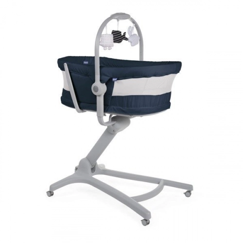 Chicco Baby Hug Air 4in1 India Ink Bērnu šūpuļkrēsliņš-Gulta