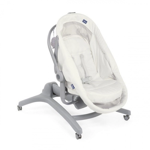 Chicco Baby Hug Air 4in1 White Snow Bērnu šūpuļkrēsliņš-Gulta