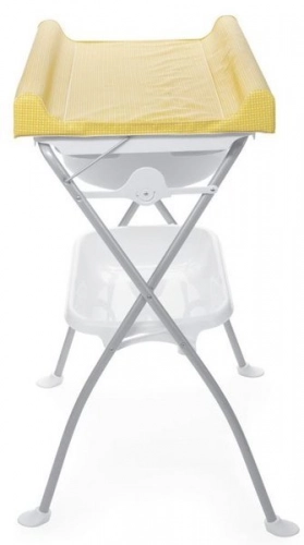 Chicco Bubble Land 2in1 Saffron Детский столик для купания и пеленания