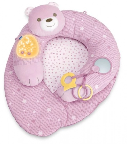 Chicco FIRST DREAMS Pink Кокон - Коврик + Подушка - Подкова