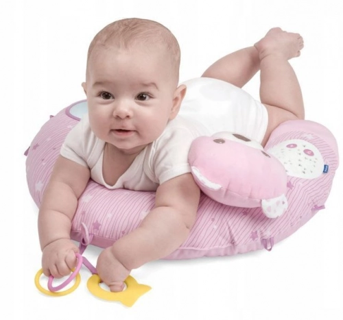 Chicco FIRST DREAMS Pink Кокон - Коврик + Подушка - Подкова
