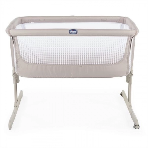 Chicco Next2Me Air Dark Beige Bērnu gulta-šūpulis