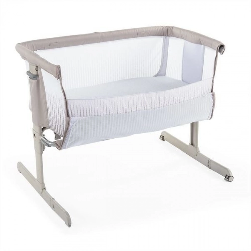 Chicco Next2Me Air Dark Beige Bērnu gulta-šūpulis