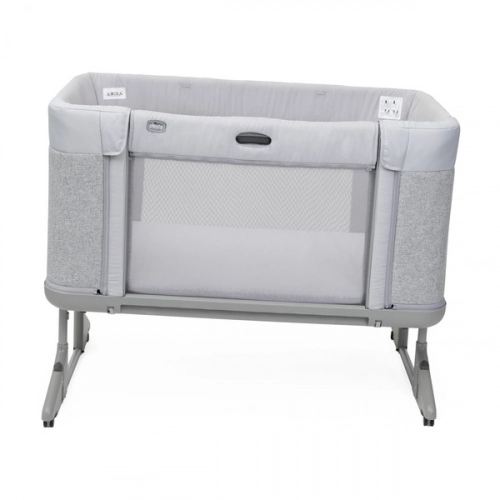 Chicco Next2Me Forever Ash Grey Bērnu gulta-tranformeris 3in1