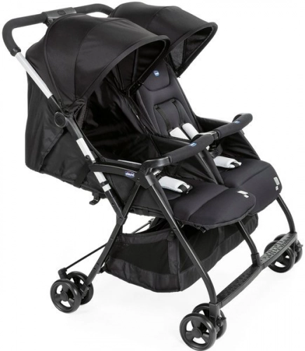 Chicco Ohlala Twin Silver Cat Dvīņu rati
