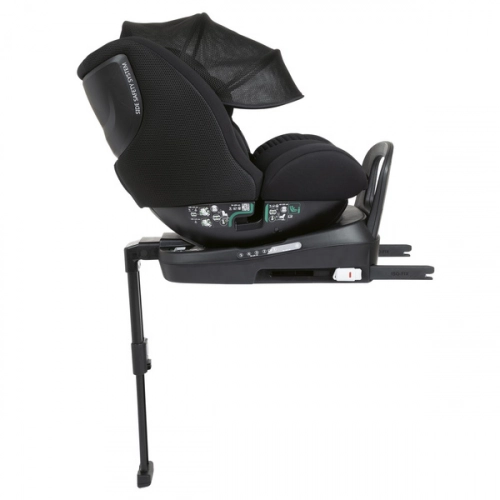 Chicco Seat3Fit I-Size Air 360 Black Air Bērnu autosēdeklis 0-25 kg