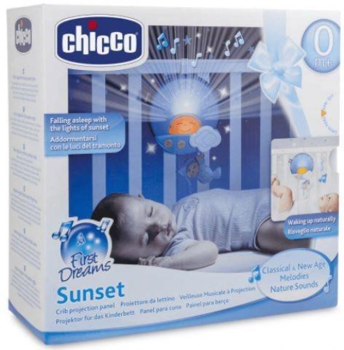 Chicco Sunset Panel Blue Музыкальный Ночник