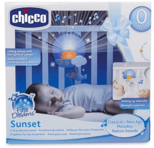 Chicco Sunset Panel Blue Музыкальный Ночник