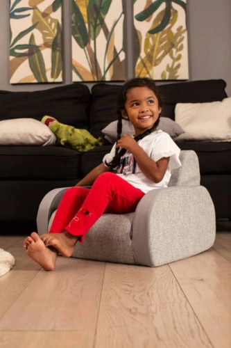 Chicco Twist Ash Grey Cross Bērnu krēsls-sēdeklis-dīvāns