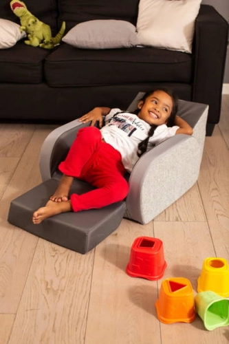Chicco Twist Ash Grey Cross Bērnu krēsls-sēdeklis-dīvāns