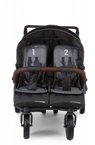 Childhome Sixseater Autobrake Anthracite Bērnu rati Sešiem