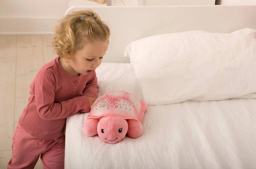 Cloud B Twilight Buddies Pink Turtle nakts lampa-projektors