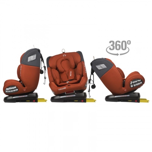 Coccolle Atira 360 Cinnamon Brown Bērnu autosēdeklis 0-36 kg
