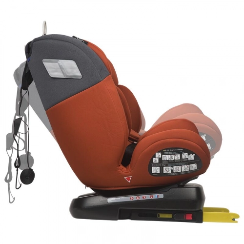 Coccolle Atira 360 Cinnamon Brown Bērnu autosēdeklis 0-36 kg
