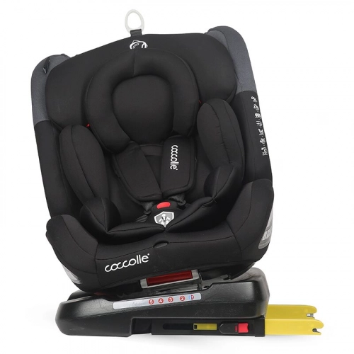 Coccolle Atira 360 Diamond Black Bērnu autosēdeklis 0-36 kg
