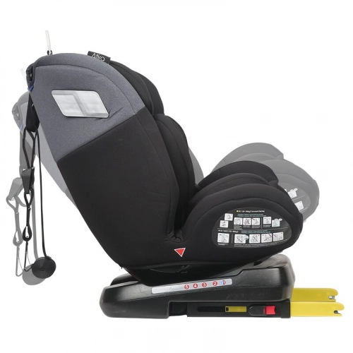 Coccolle Atira 360 Diamond Black Bērnu autosēdeklis 0-36 kg