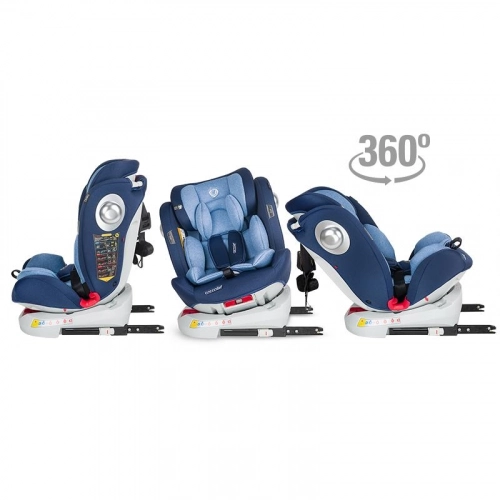Coccolle Nerio 360 Celestial Blue Bērnu autosēdeklis 0-36 kg