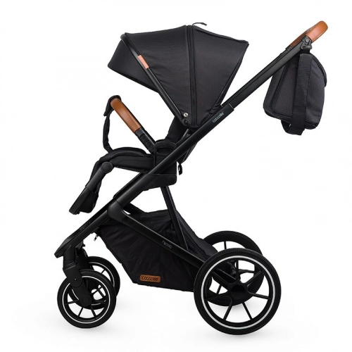 Coccolle Nessia Diamond black Bērnu rati 3in1