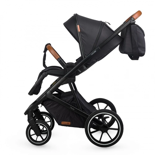 Coccolle Nessia Diamond black Bērnu rati 3in1