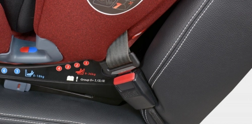 Coletto Cascade Isofix Red Bērnu autosēdeklis 0-36 kg