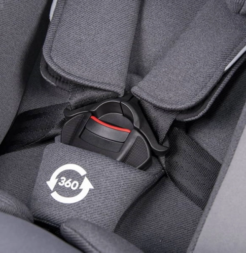 Coletto Logos I-Size Black 360 Bērnu autosēdeklis 0-36 kg