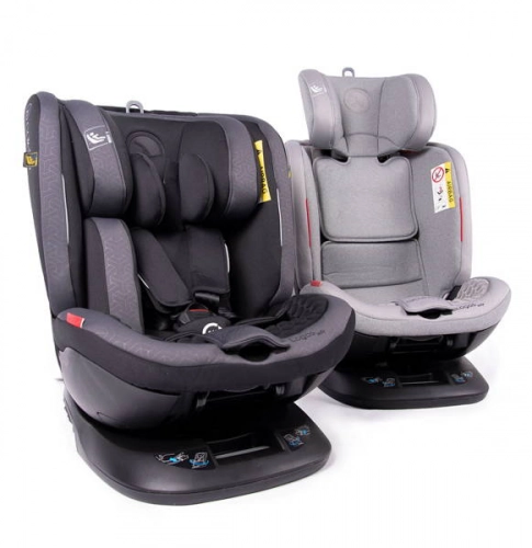 Coletto Logos I-Size Black 360 Bērnu autosēdeklis 0-36 kg