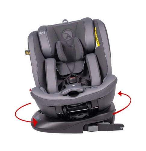 Coletto Logos I-Size Black 360 Bērnu autosēdeklis 0-36 kg