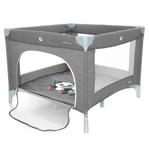 Coto Baby Conti Red Linen 29 Saliekamā manēža
