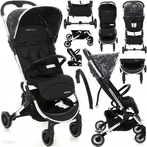 Coto Baby Rosalio 40 Black Butterfly 2020 Прогулочная коляска