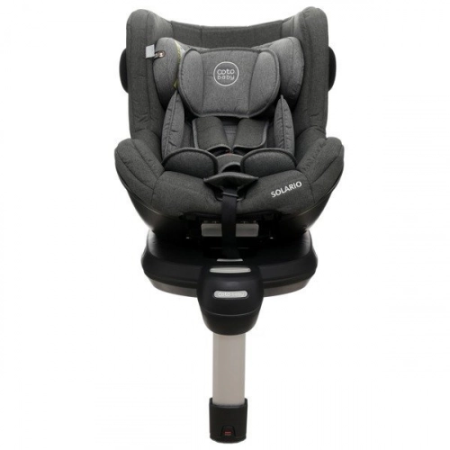 Coto Baby Solario Red melange 32 Black Bērnu autosēdeklis 0-18 kg