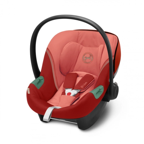 Cybex Aton S2 i-Size Hibiscus Red Bērnu autosēdeklis 0-13 kg