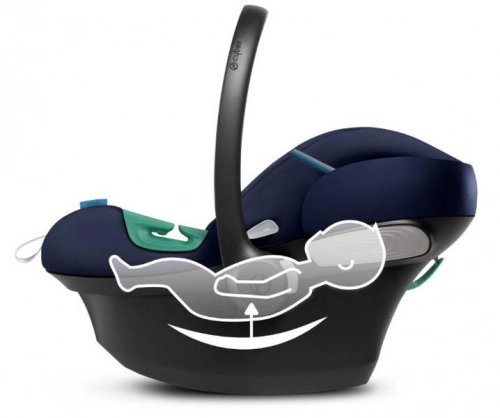 Cybex Aton S2 i-Size Navy blue Bērnu autosēdeklis 0-13 kg