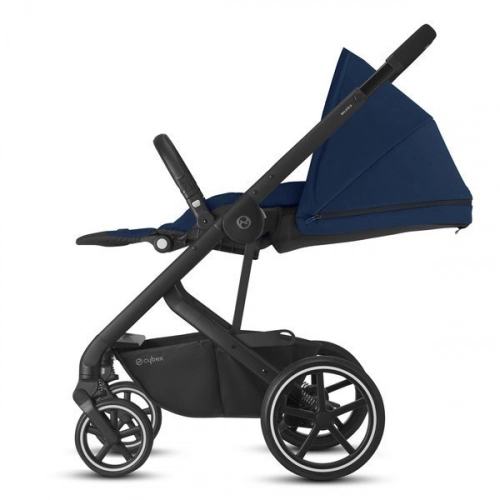 Cybex Balios S Lux Deep Black Pastaigu rati