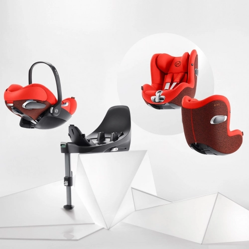 Cybex Cloud Z I-Size + ISOFIX Base Autumn Gold Plus Bērnu autosēdeklis 0-13 kg