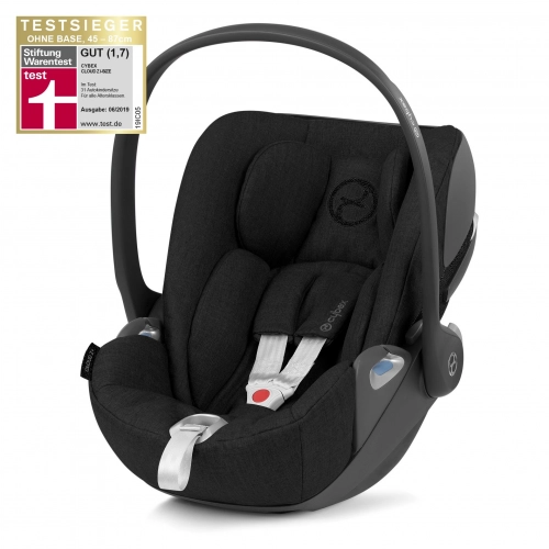 Cybex Cloud Z I-Size + ISOFIX Base Deep Black Bērnu autosēdeklis 0-13 kg