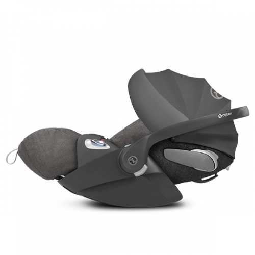Cybex Cloud Z I-Size + ISOFIX Base Manhattan Grey Plus Bērnu autosēdeklis 0-13 kg