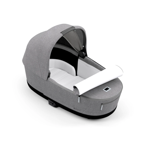 Cybex e-Priam Manhattan Grey Plus Rosegold frame Детская коляска 4 в 1