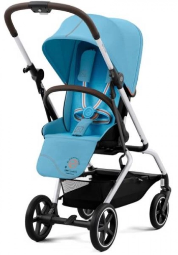 Cybex Eezy S Twist +2 Beach Blue Pastaigu ratiņi