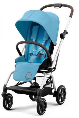 Cybex Eezy S Twist +2 Beach Blue Pastaigu ratiņi