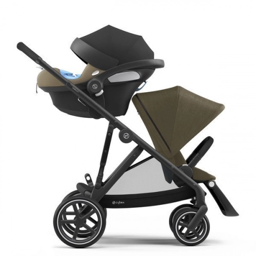 Cybex Gazelle S Cloud Beige + Aton M I-Size Dvīņu rati