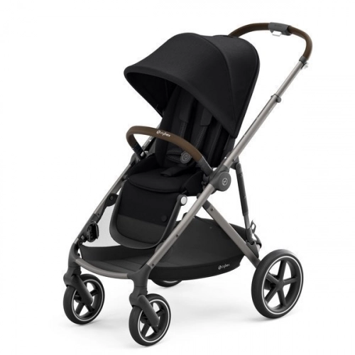Cybex Gazelle S Deep Black Dvīņu ratiņi