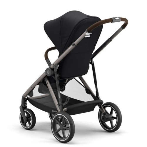 Cybex Gazelle S Deep Black Dvīņu ratiņi
