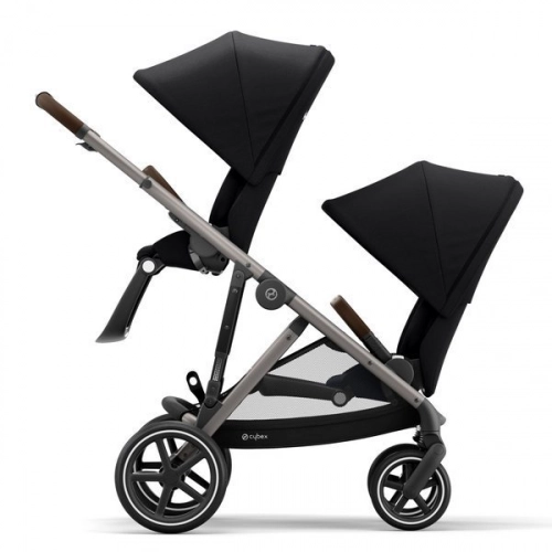 Cybex Gazelle S Deep Black Dvīņu ratiņi