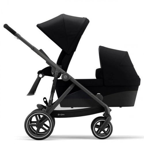 Cybex Gazelle S Deep Black Dvīņu ratiņi