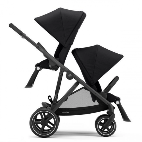 Cybex Gazelle S Deep Black Dvīņu ratiņi