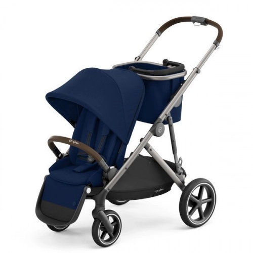 Cybex Gazelle S Navy Blue Dvīņu ratiņi