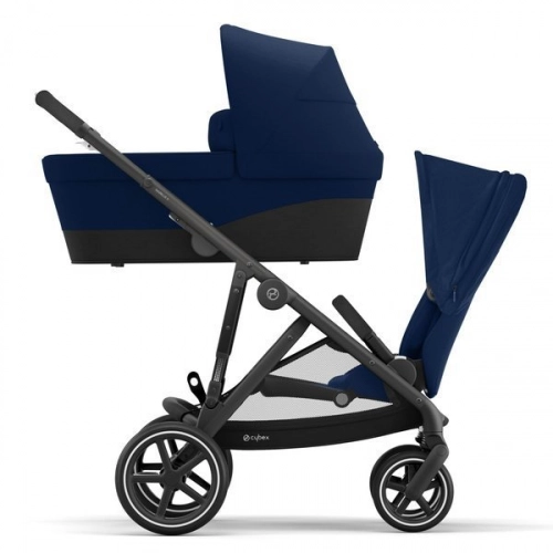 Cybex Gazelle S Navy Blue Dvīņu ratiņi