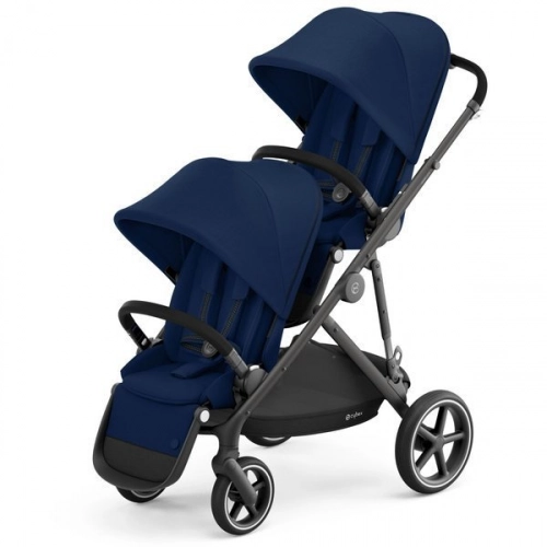 Cybex Gazelle S Navy Blue Dvīņu ratiņi