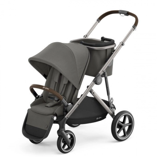 Cybex Gazelle S Soho Grey Dvīņu ratiņi